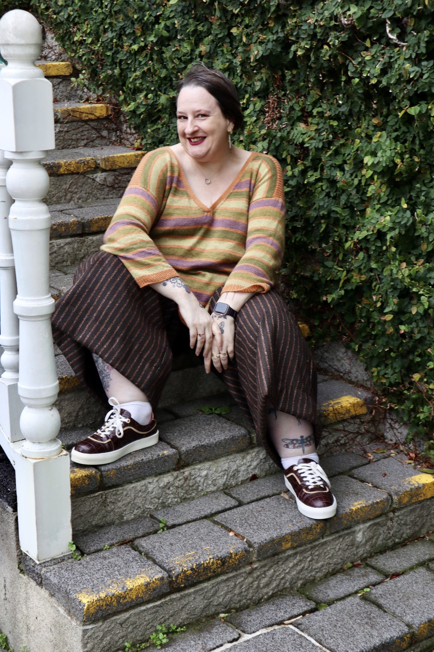 Ladies Lunch Dates Sweater (PDF Knitting Pattern)