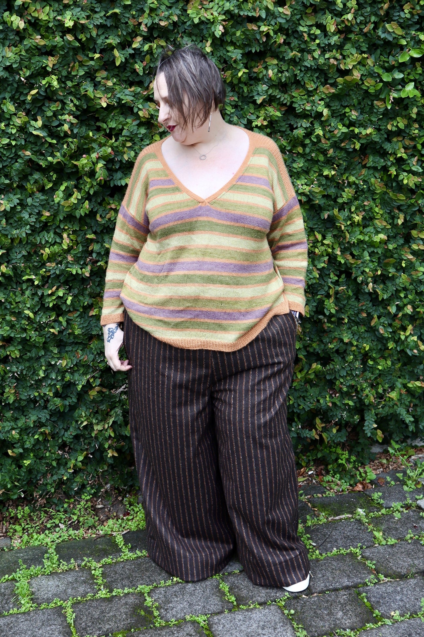 Ladies Lunch Dates Sweater (PDF Knitting Pattern)
