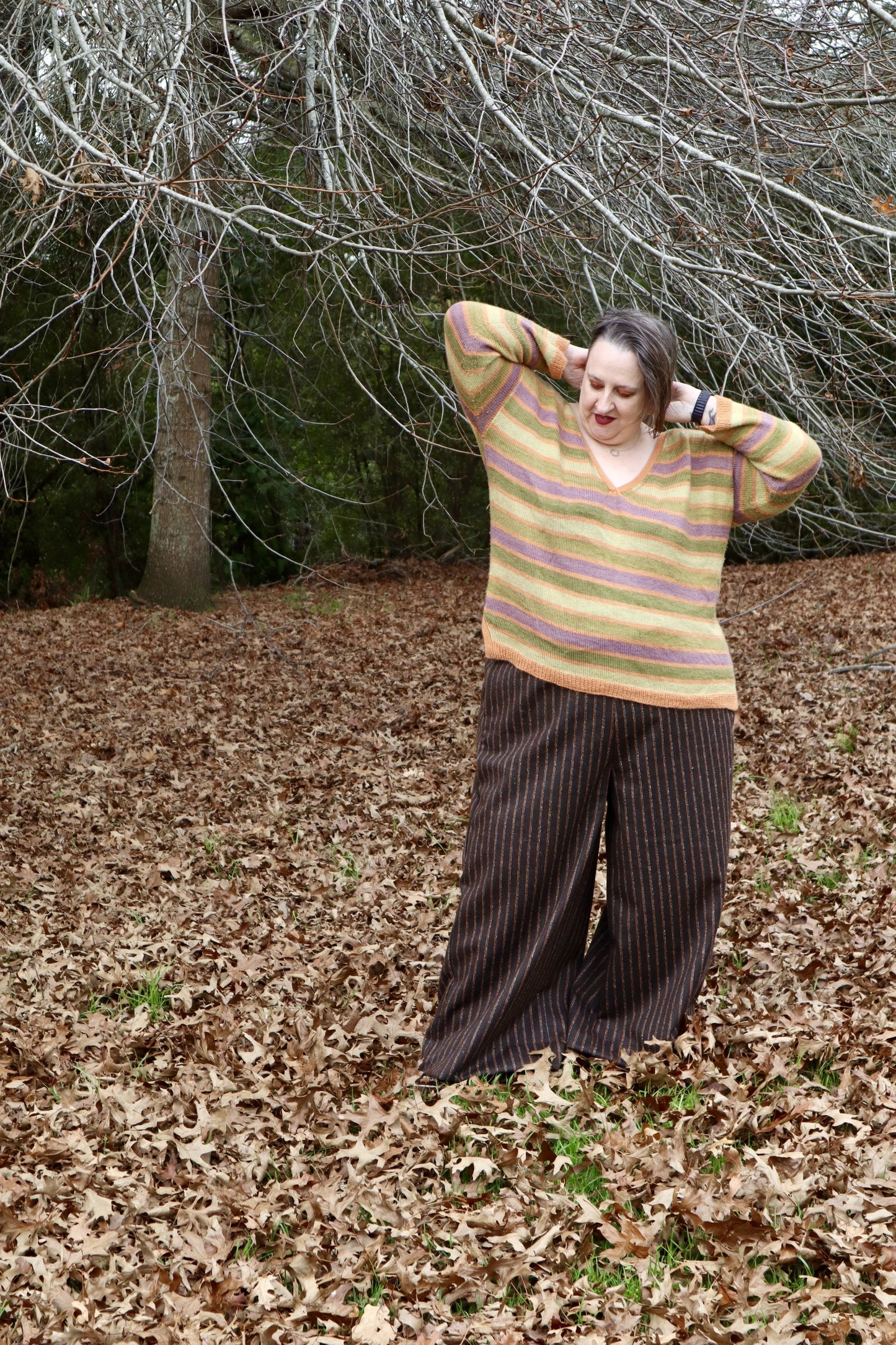 Ladies Lunch Dates Sweater (PDF Knitting Pattern)