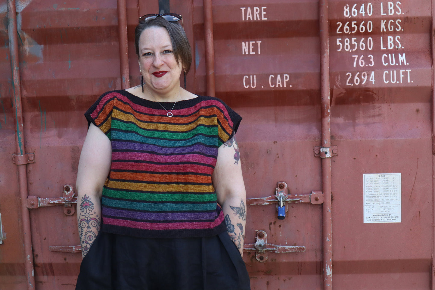 Ladies Lunch Dates Tee (PDF Knitting Pattern)